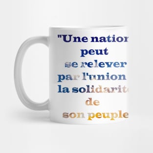 union text Mug